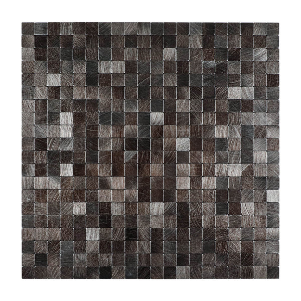 Zelfklevende tegels - Squares Brown - 30,5 x 30,5 cm