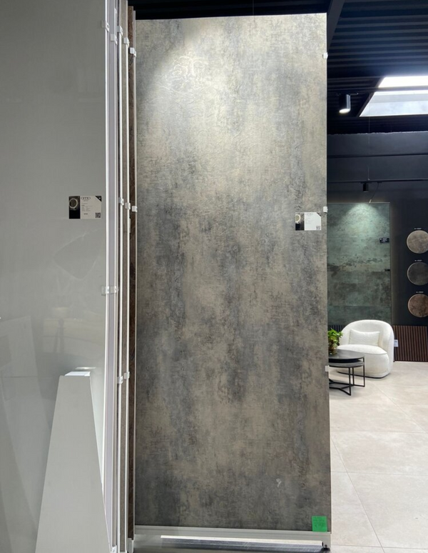 PVC Marmer Plaat - Oxide Grey - MAT - 280 x 120 cm