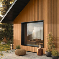 Kunststof Gevelbekleding - Composiet - Deepline Teak - 290 x 22 cm