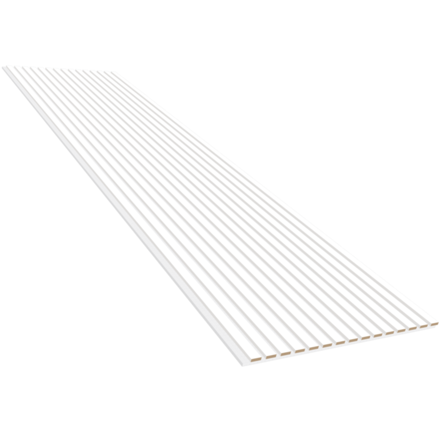 Akoestisch paneel - Solid White - 260 x 60 cm - afbeelding 4