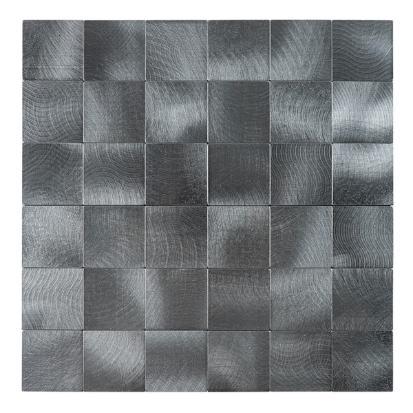 Zelfklevende tegels - Brushed Black - 30,5 x 30,5 cm
