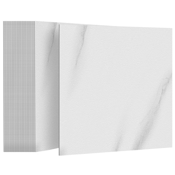 Zelfklevende Vloertegels - Calm Calacatta White - 30,5 x 30,5 cm