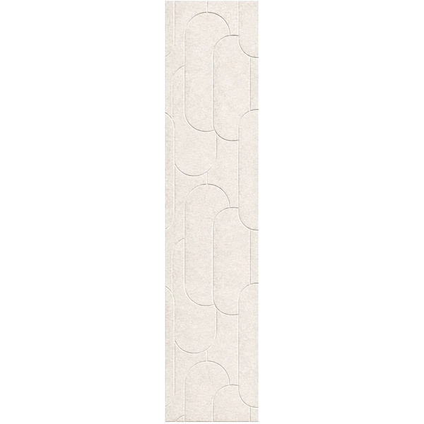 Akoestisch paneel - Viltpaneel Capsule Off White - 280 x 52 cm