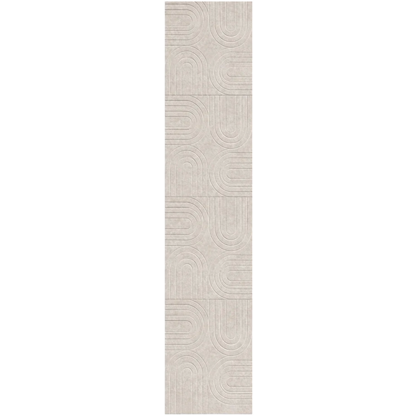 Akoestisch paneel - Viltpaneel Bogen Beige - 280 x 52 cm