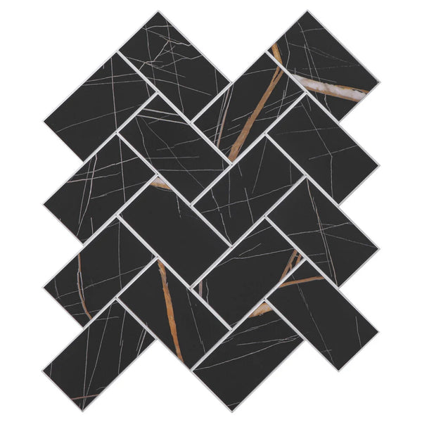 Zelfklevende tegels - Visgraat Olympus XL- 27,2 x 24 cm