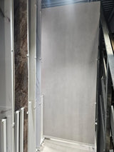 PVC Marmer Plaat - Concrete Light Grey - MAT - 280 x 120 cm