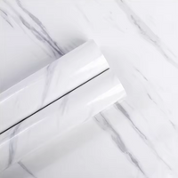 Sample zelfklevend behang White Marmer