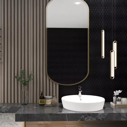 Zelfklevende tegels - Hexagon Black -  29,2 x 28,8 cm - afbeelding 3