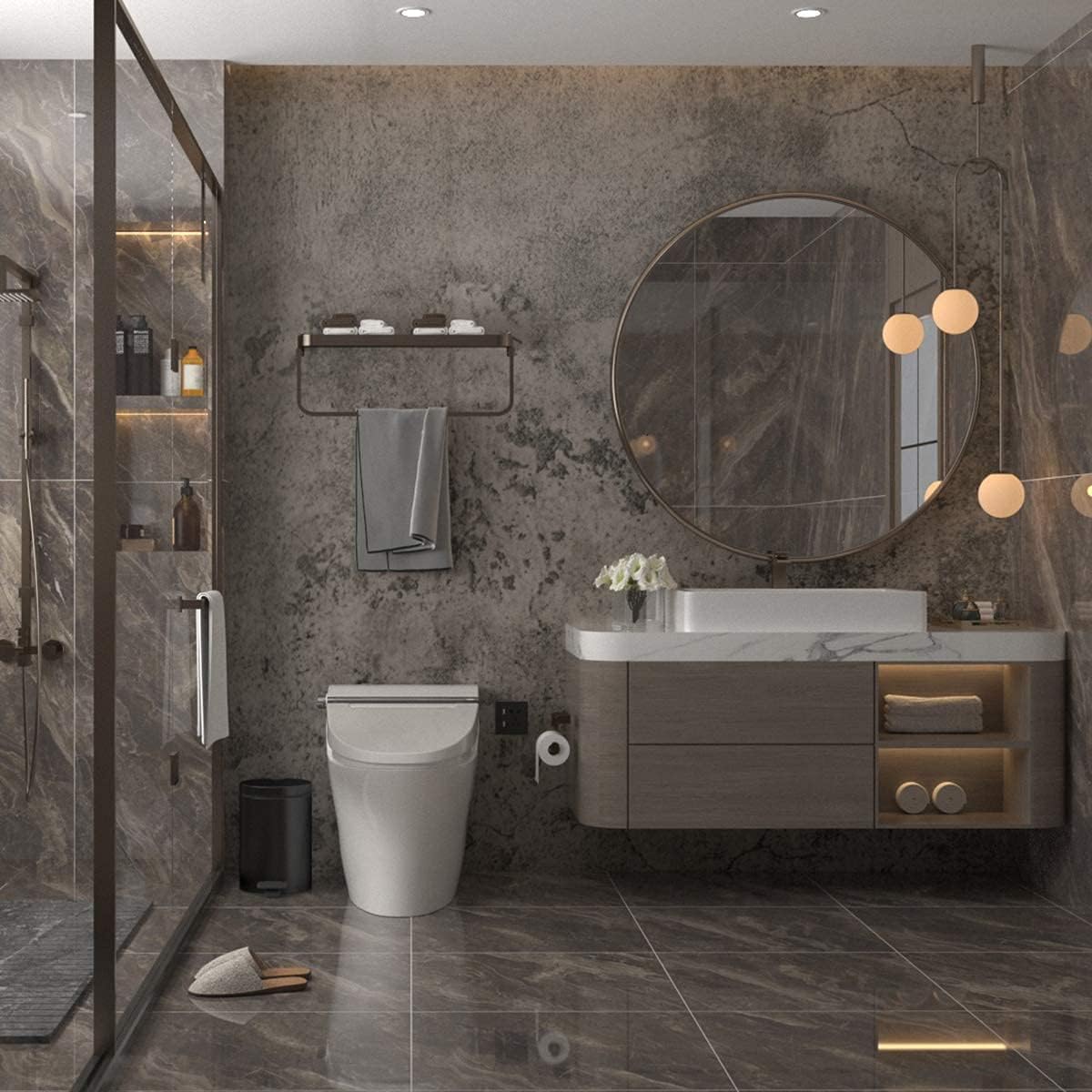 Zelfklevend behang - Light Concrete - 60 cm x 10 m - afbeelding 2