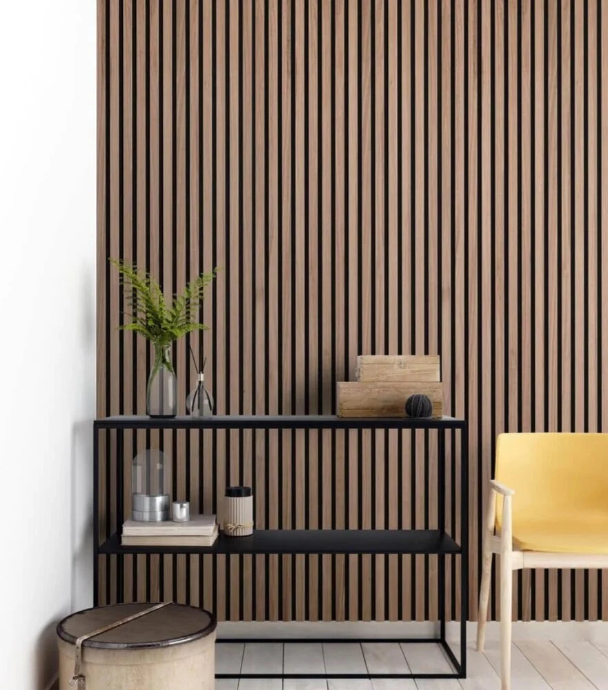 Akoestisch paneel - Fine Walnut - 260 x 52 cm - afbeelding 2