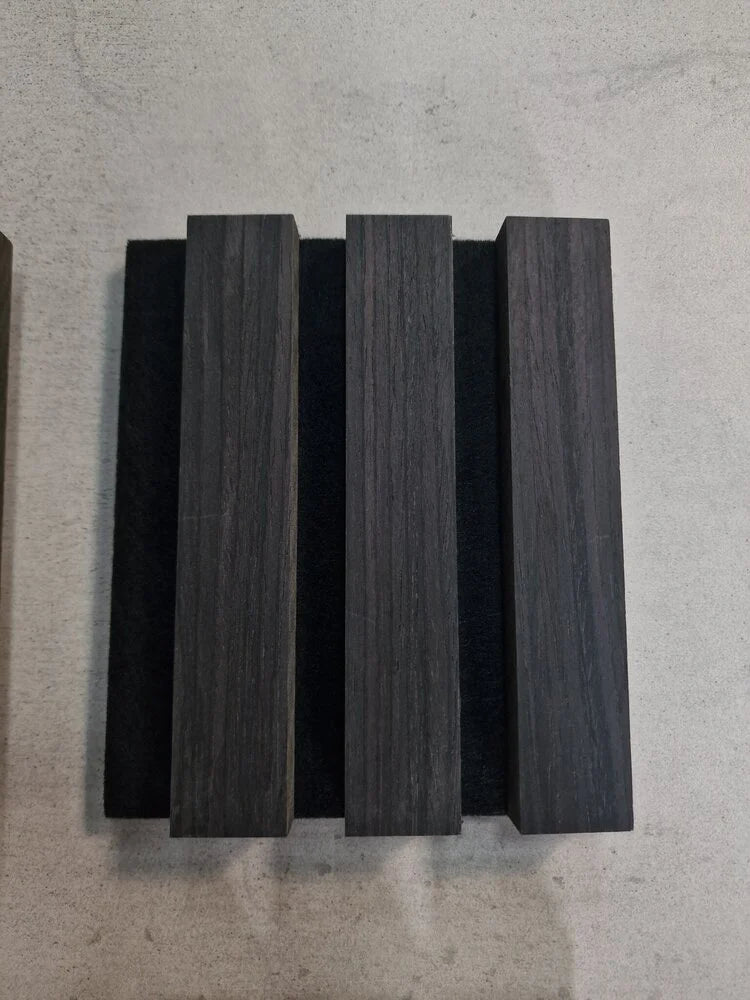 Akoestisch paneel - Blacked Oak - 260 x 60 cm - afbeelding 4