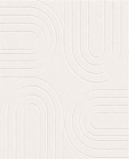 Akoestisch paneel - Viltpaneel Bogen Off White - 280 x 52 cm