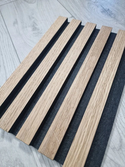 Akoestisch paneel - Light Oiled Oak - 260 x 52 cm - afbeelding 3