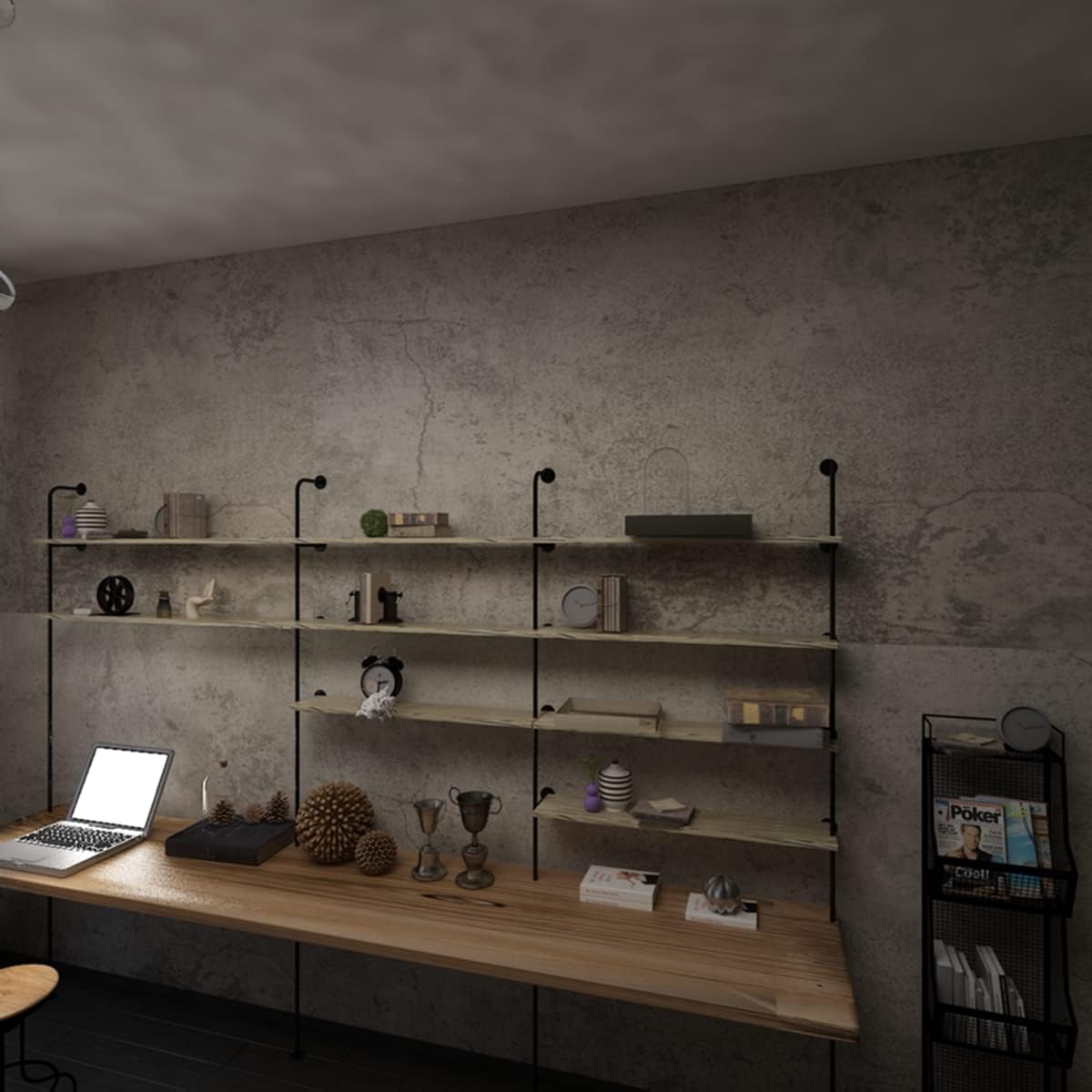 Zelfklevend behang - Light Concrete - 60 cm x 10 m - afbeelding 3