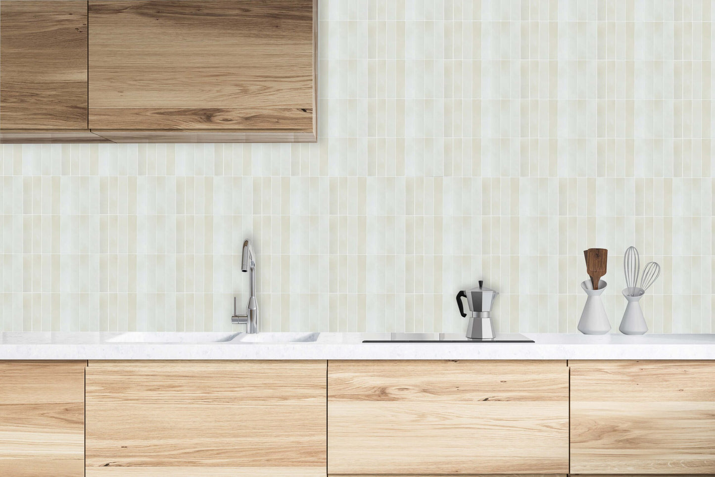 Plaktegels – Santorini Beige - 30,5 x 30,5 cm - Set van 5 - afbeelding 2