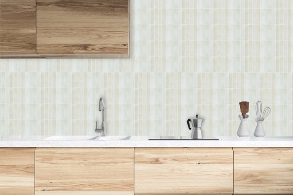 Plaktegels – Santorini Beige - 30,5 x 30,5 cm - Set van 5 - afbeelding 2