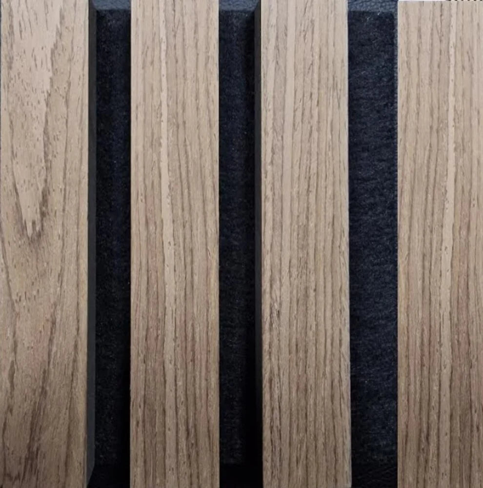 Akoestisch paneel - Walnut Oak - 260 x 60 cm - afbeelding 3