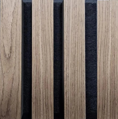 Akoestisch paneel - Walnut Oak - 260 x 60 cm - afbeelding 3