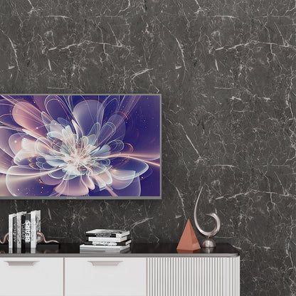 Zelfklevend behang - Grey Marmer - 60 cm x 10 m - afbeelding 4