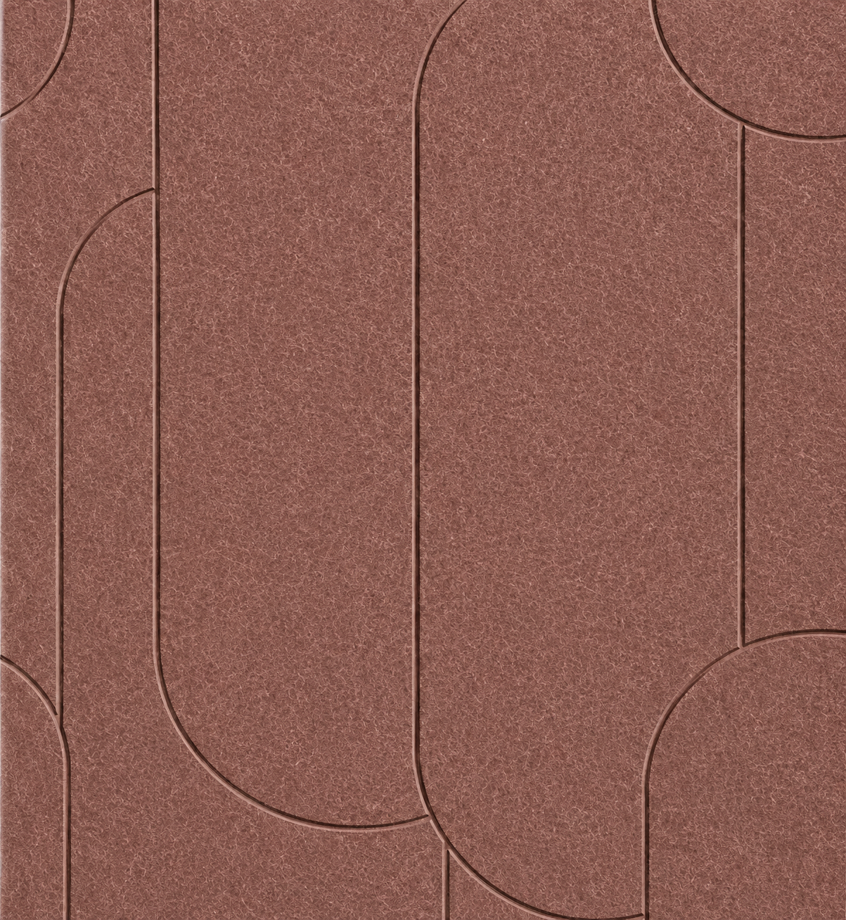 Akoestisch paneel - Viltpaneel Capsule Terra - 280 x 52 cm