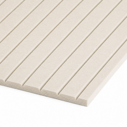 Akoestisch paneel - Viltpaneel Japandi Beige - 280 x 60 cm