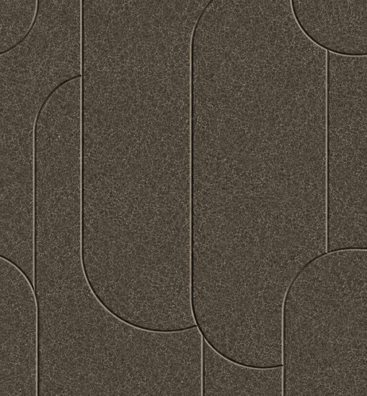 Akoestisch paneel - Viltpaneel Capsule Olive - 280 x 52 cm