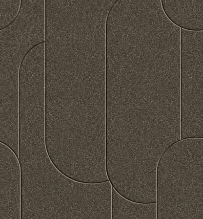 Akoestisch paneel - Viltpaneel Capsule Olive - 280 x 52 cm