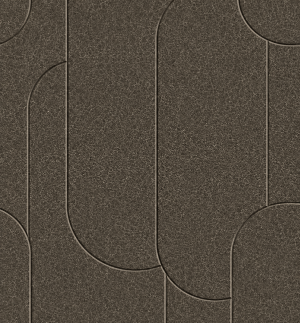 Akoestisch paneel - Viltpaneel Capsule Olive - 280 x 52 cm