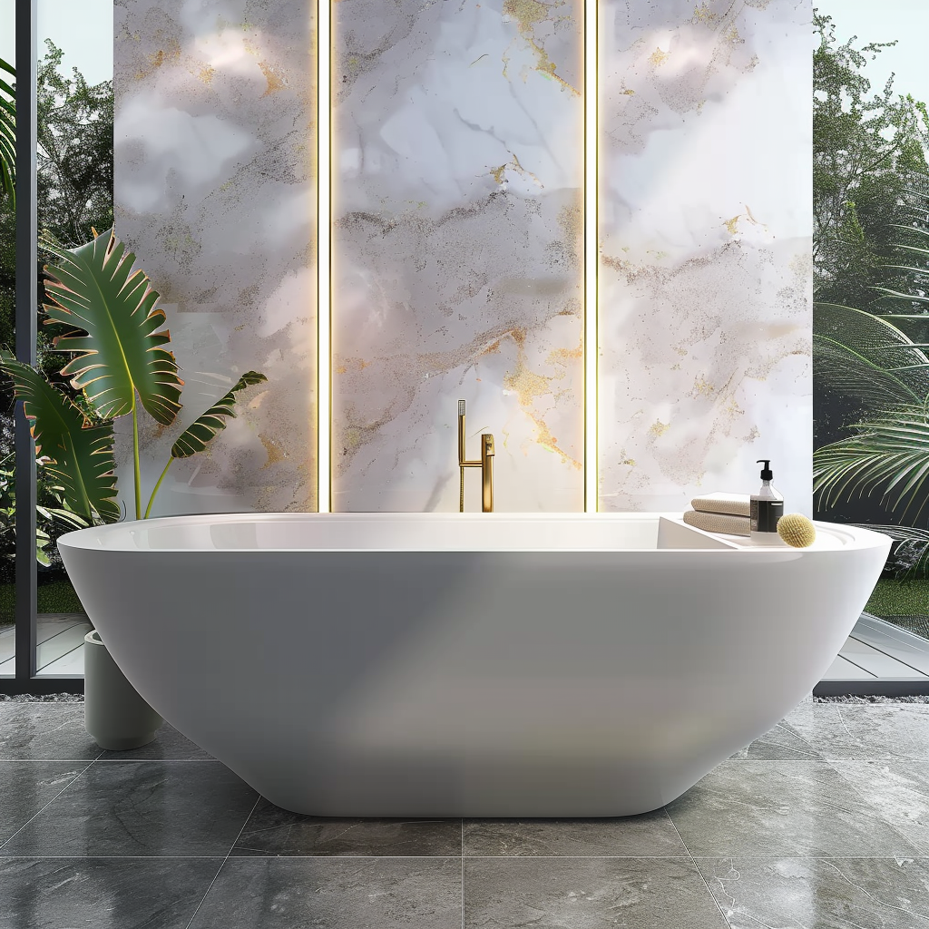 Zelfklevend behang - Athene Marmer - 60 cm x 10 m - afbeelding 3