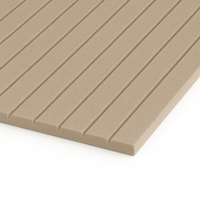 Akoestisch paneel - Viltpaneel Taupe - 280 x 60 cm