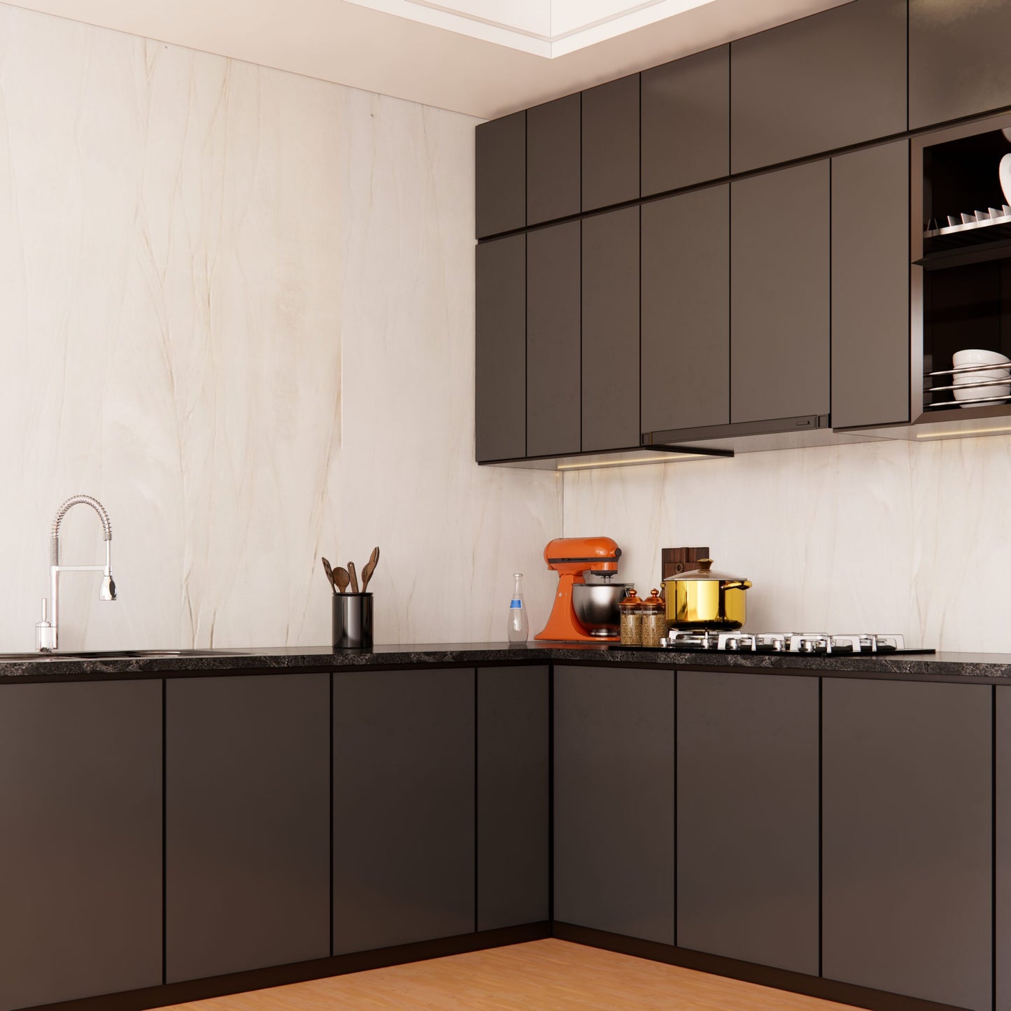 Zelfklevend behang - Sahara Beige - 60 cm x 10 m - afbeelding 5