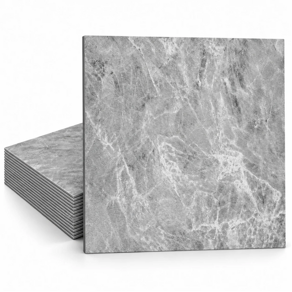 Zelfklevende Vloertegels - Imperial Grey - 30,5 x 30,5 cm