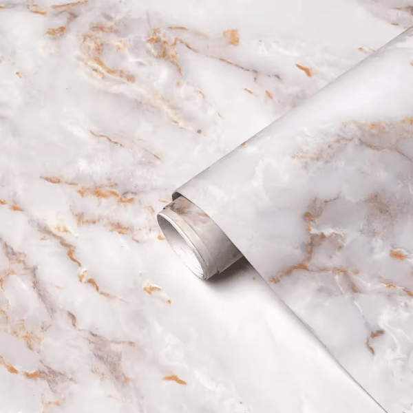 Sample zelfklevend behang Athene Marmer