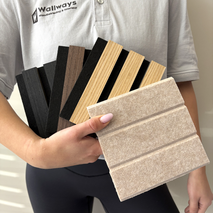 Akoestische Wandpanelen Sample Pack | Kies jouw favoriete stalen