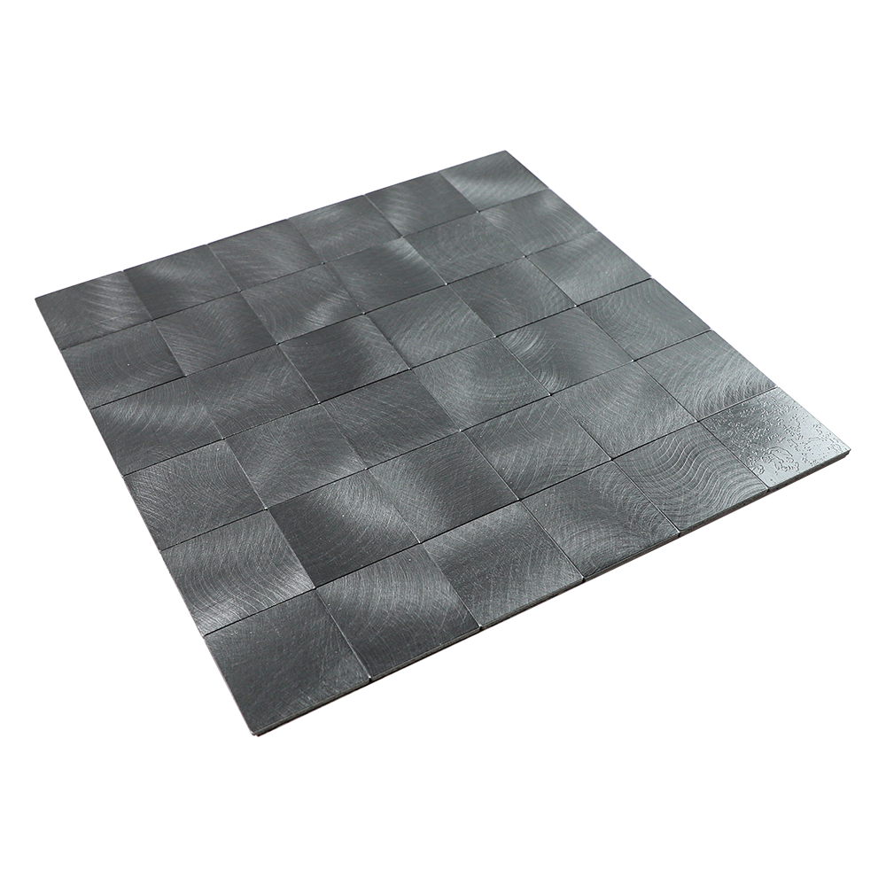 Zelfklevende tegels - Brushed Black -  30,5 x 30,5 cm - afbeelding 4