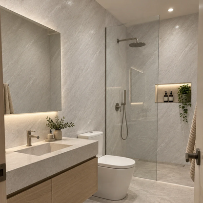 SPC Wandpaneel - Grigio Perla - Mat - 280×120 cm