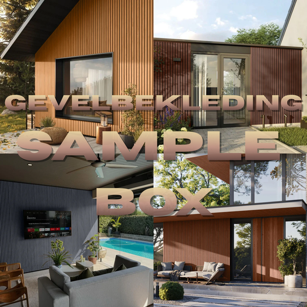 Gevelbekleding Sample Pack | Kies jouw favoriete stalen