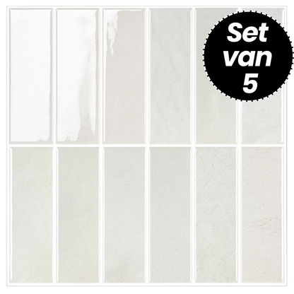 Plaktegels – Milano Taupe - 30,5 x 30,5 cm - Set van 5