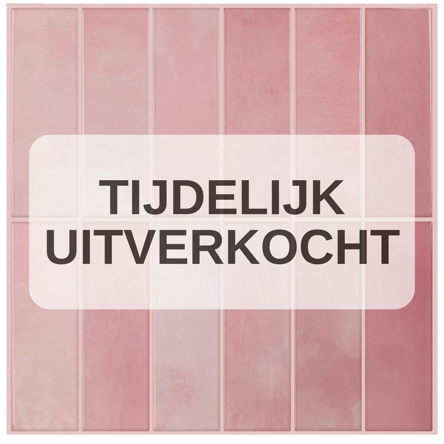 Plaktegel Sample - Cherry Pink