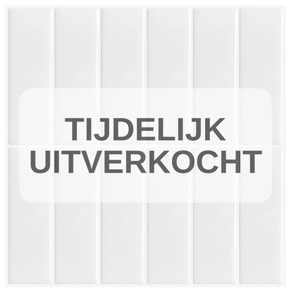Plaktegel Sample - Alta White