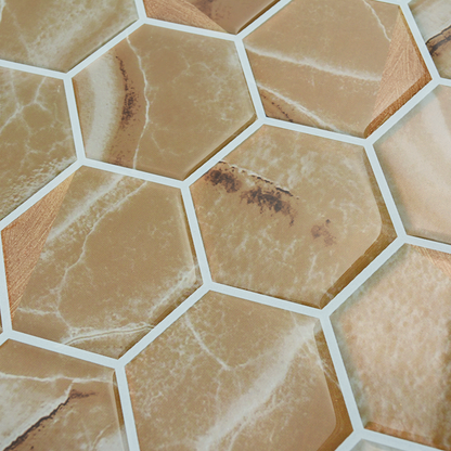 Plaktegels – Sahara Honey - 25,3 x 25,3 cm - Set van 5 - afbeelding 3