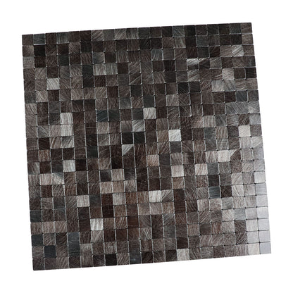 Zelfklevende tegels - Squares Brown -  30,5 x 30,5 cm - afbeelding 3