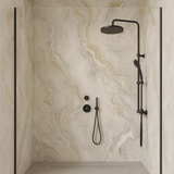 PVC Marmer Plaat - Noor - Hoogglans - 280 x 120 cm