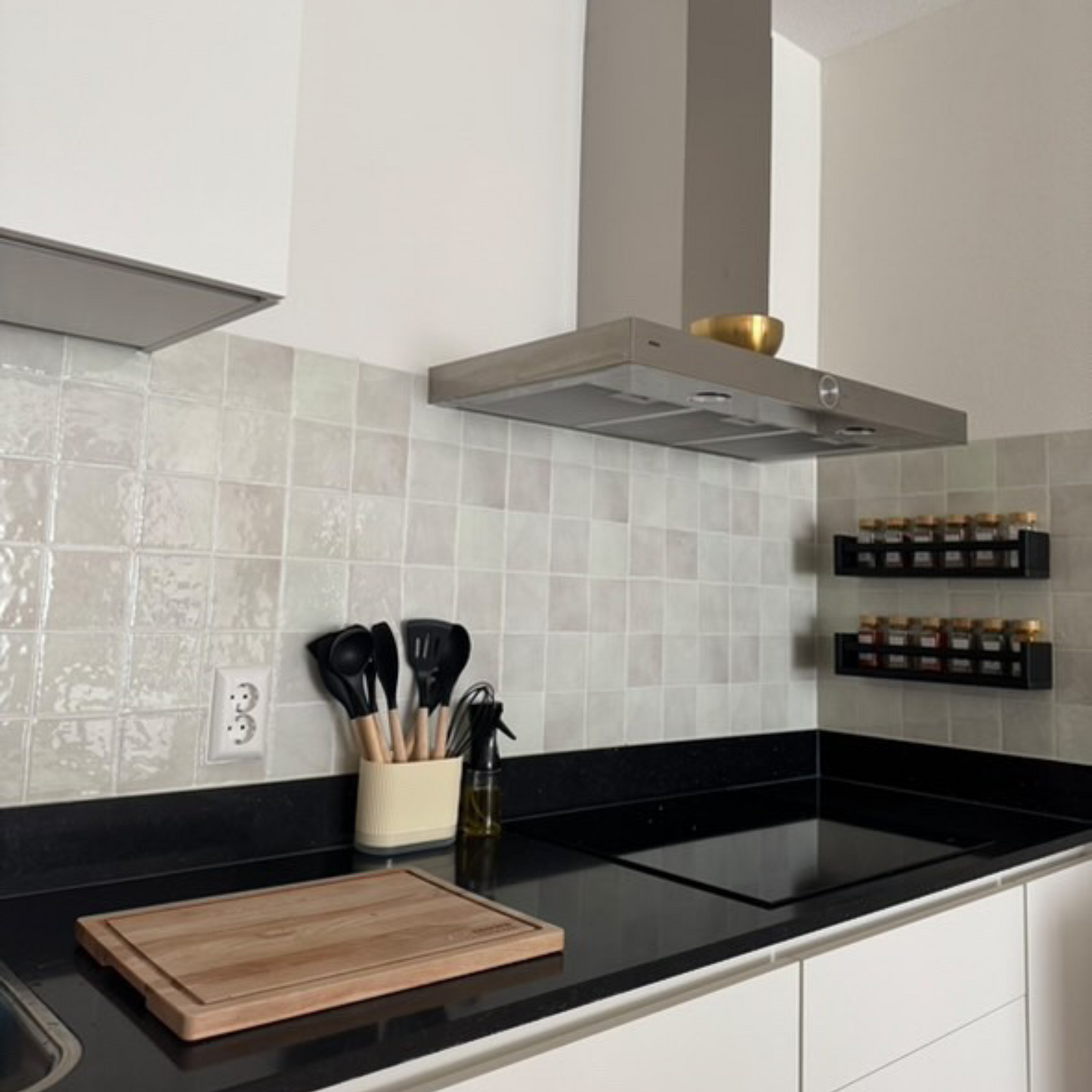 Plaktegels – Champagne Rio - 30,5 x 30,5 cm - Set van 5 - afbeelding 2