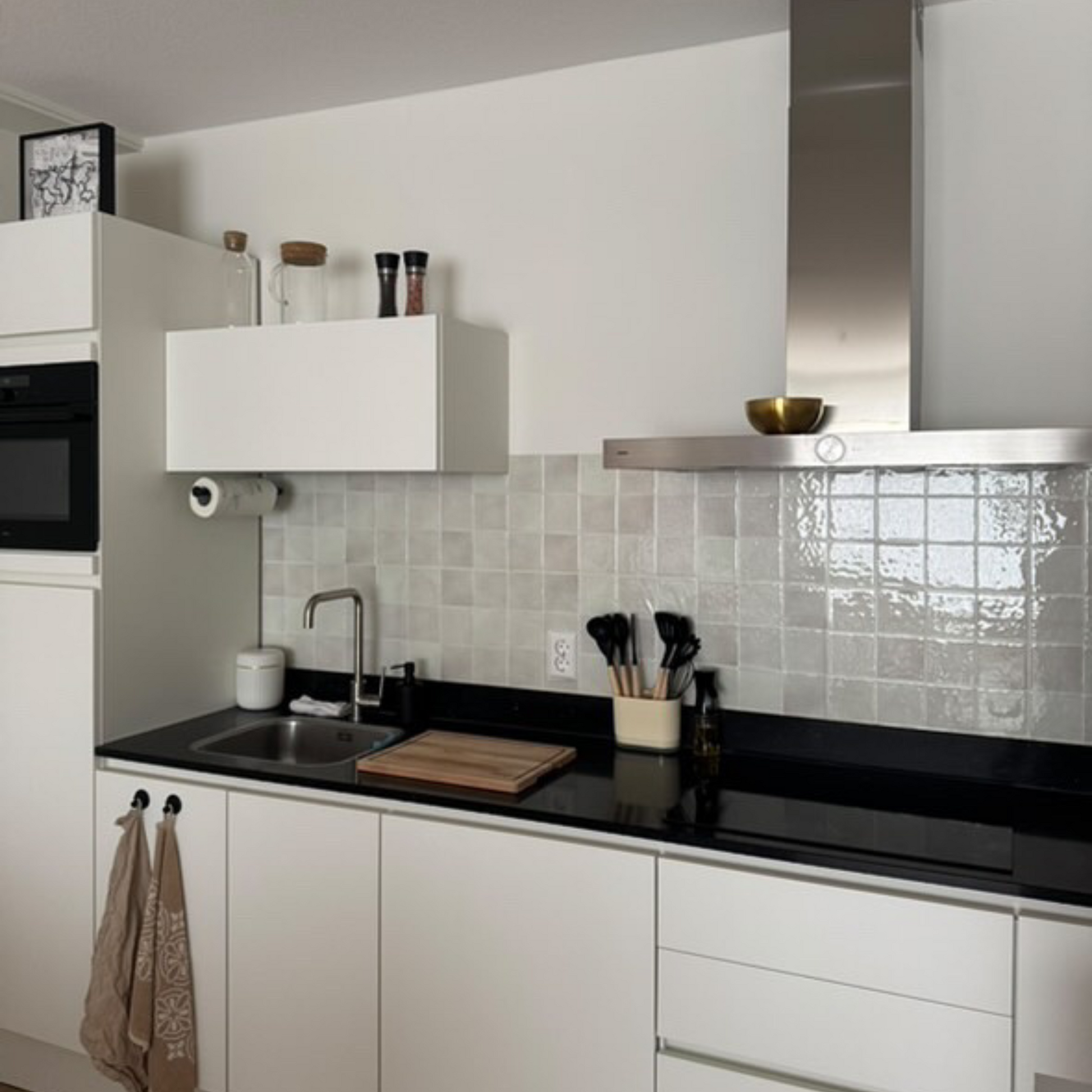 Plaktegels – Champagne Rio - 30,5 x 30,5 cm - Set van 5 - afbeelding 3