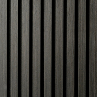 Akoestisch paneel - Blacked Oak - 60 x 60 cm