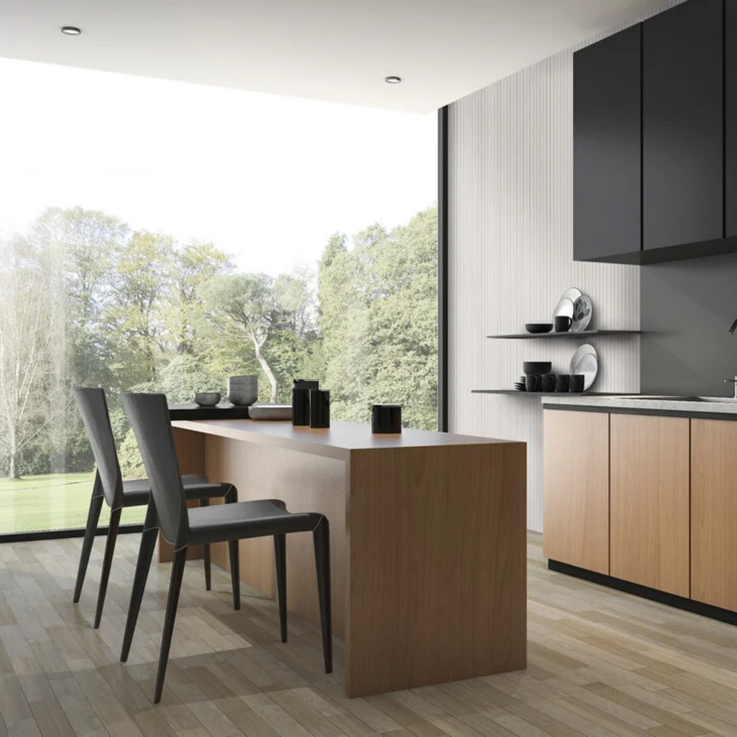 Akoestisch paneel - Viltpaneel Beige - 280 x 60 cm - afbeelding 4