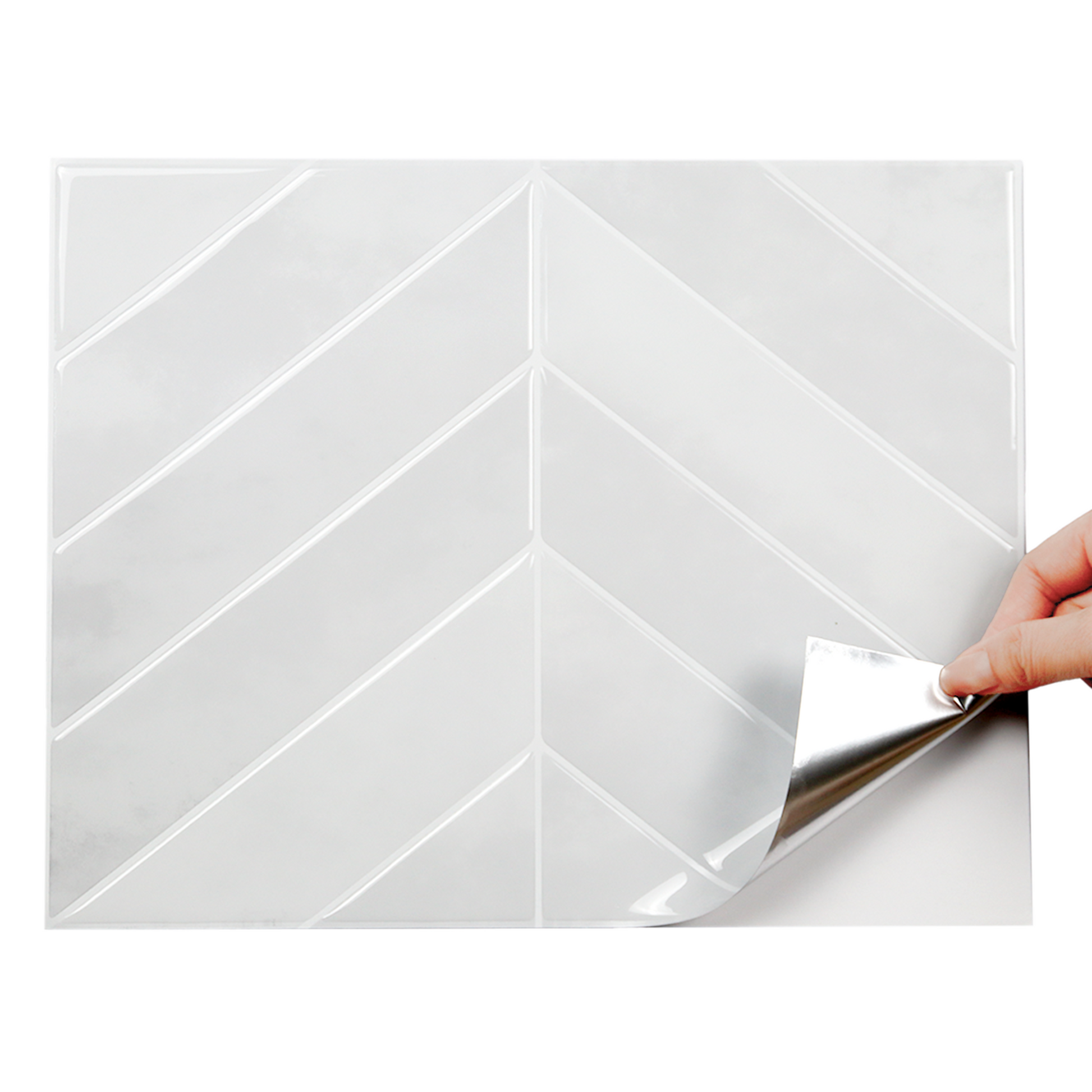 Plaktegels – Glasgow Visgraat - 29 cm x 22,9 cm - Set van 5 - afbeelding 6