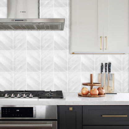 Plaktegels – Glasgow Visgraat - 29 cm x 22,9 cm - Set van 5 - afbeelding 3