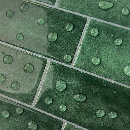 Plaktegels – Olive Green - 29,4 x 21,2 cm - Set van 5 - afbeelding 6